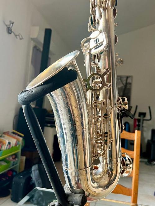 Vds Saxophone Alto Rampone & Cazani R1  jazz Silver, Musique & Instruments, Instruments à vent | Saxophones, Utilisé, Alto, Avec valise