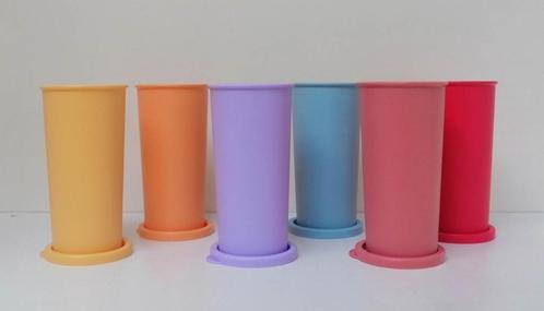 Tupperware « Pot à Yaourt » Gobelet - x 6 - Multicolore, Maison & Meubles, Cuisine| Tupperware, Neuf, Boîte, Bleu, Jaune, Blanc