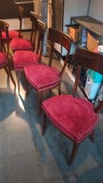 Stoelen, Huis en Inrichting, Stoelen, Ophalen, Gebruikt, Charles X, Stof