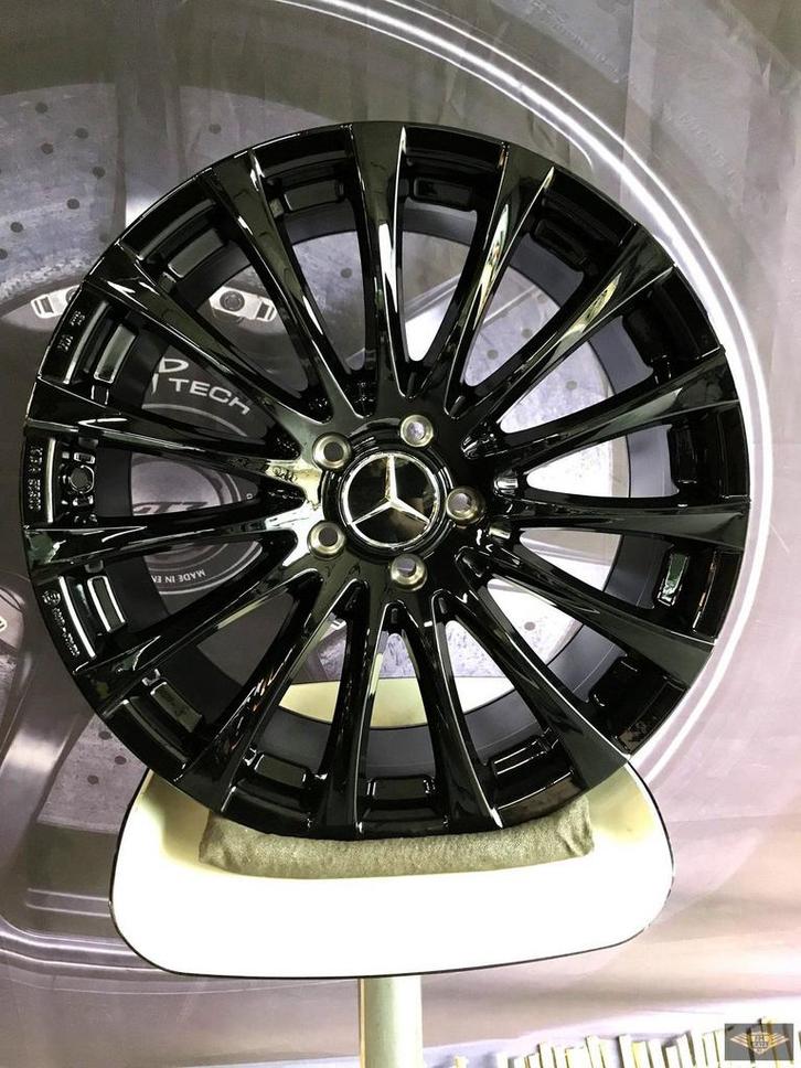 19 inch 5x112 Mercedes C klasse AMG Look Breedset Velgen Nie, Auto-onderdelen, Banden en Velgen, Velg(en), 19 inch, Personenwagen