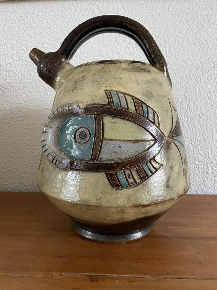 Vaas Guérin A35-2 Azteques, Antiek en Kunst, Antiek | Keramiek en Aardewerk, Ophalen of Verzenden