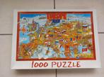 Puzzel 1000 stukjes - Europe, 500 à 1500 pièces, Puzzle, Enlèvement, Utilisé