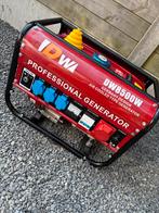 dw8500w generatorset, Doe-het-zelf en Bouw, Aggregaten, Ophalen, Zo goed als nieuw, 5 tot 10 kVA, Benzine
