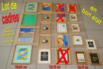 lot cadres photos en bois massif avec verre, Ophalen, Minder dan 50 cm, Zo goed als nieuw, Minder dan 50 cm