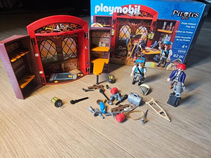 Playmobil 5658 – Coffret de Pirates ‍️, Kinderen en Baby's, Speelgoed | Playmobil, Zo goed als nieuw, Complete set, Ophalen