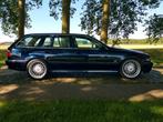 BMW 5reeks e39 540iA Lichte Vracht, Auto's, Automaat, Achterwielaandrijving, Blauw, Leder