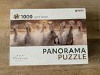 Panorama Puzzel paarden in het water 1000 stukjes, Hobby en Vrije tijd, Ophalen of Verzenden, 500 t/m 1500 stukjes, Nieuw, Legpuzzel