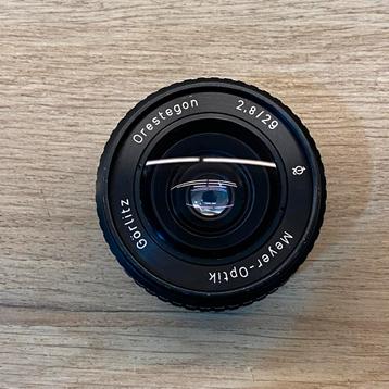 Meyer-Optik Görlitz Orestegon 29 mm f2.8, Zebra M42*C/nieuw beschikbaar voor biedingen
