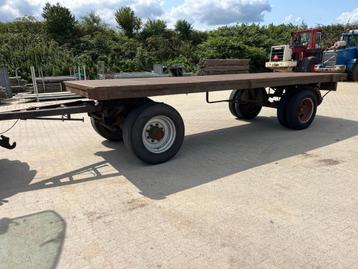 Eigenbouw plattewagen WG3968 beschikbaar voor biedingen