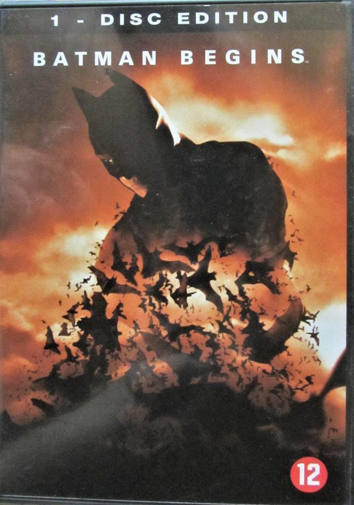 DVD ACTIE- BATMAN BEGINS, Cd's en Dvd's, Dvd's | Actie, Zo goed als nieuw, Actiethriller, Alle leeftijden, Ophalen of Verzenden