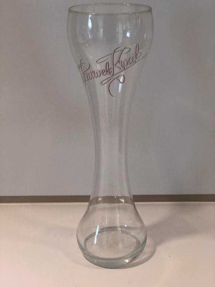 2 „Powel Kwak” bierglazen, Verzamelen, Glas en Drinkglazen, Ophalen of Verzenden