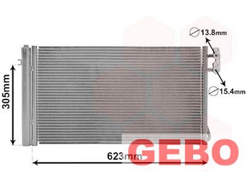 BMW E91 TOURING 2008 T/M 2012 Condensor 6453 9229 021, Auto-onderdelen, Motor en Toebehoren, BMW, Nieuw, 6 maanden garantie, Ophalen of Verzenden