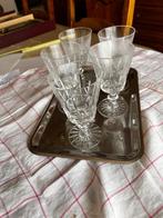 kristallen glazen, Verzamelen, Glas en Drinkglazen, Ophalen