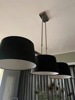 Plafond lamp met 3 lampenkappen, Zo goed als nieuw, Ophalen