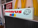 BATAVUS oude reclame lichtbak, Verzamelen, Merken en Reclamevoorwerpen, Ophalen, Gebruikt, Lichtbak of (neon) lamp