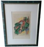 Jacques Villon 1875-1963 "compositie" ets 17/250, Ophalen