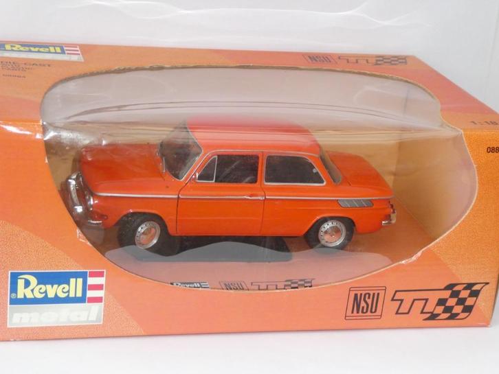 NSU TT - Revell 1/18, Hobby & Loisirs créatifs, Voitures miniatures | 1:18, Comme neuf, Voiture, Revell, Enlèvement