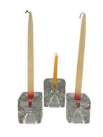 Bougeoirs en verre Vintage Space Age, Moins de 25 cm, Autres couleurs, -, Utilisé