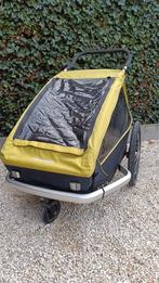 Croozer Kid Plus for 2 - inclusief accessoires, Fietsen en Brommers, Ophalen, Opvouwbaar, Croozer, Zo goed als nieuw