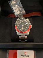 Tudor GMT 41 mm, Handtassen en Accessoires, Horloges | Heren, Zo goed als nieuw, Leer, Rolex