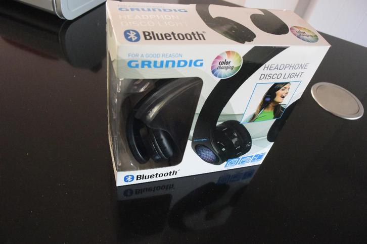 Casque audio GRÜNDIG, Audio, Tv en Foto, Hoofdtelefoons, Zo goed als nieuw, Over oor (circumaural), Overige merken, Bluetooth