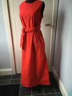 Robe longue sans manches en coton rouge vif Scapa - 40, Vêtements | Femmes, Comme neuf, Taille 38/40 (M), Rouge, Sous le genou