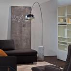 Booglamp met wit marmeren voet, Ophalen, Gebruikt, 200 cm of meer, Design