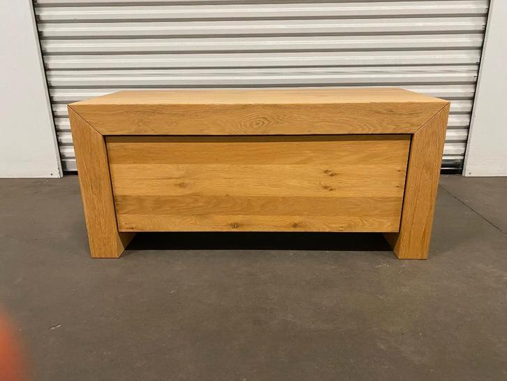 Lage kast met Klapdeur - ideaal als TV-meubel, Maison & Meubles, Armoires | Mobilier de télévision, Comme neuf, Moins de 100 cm