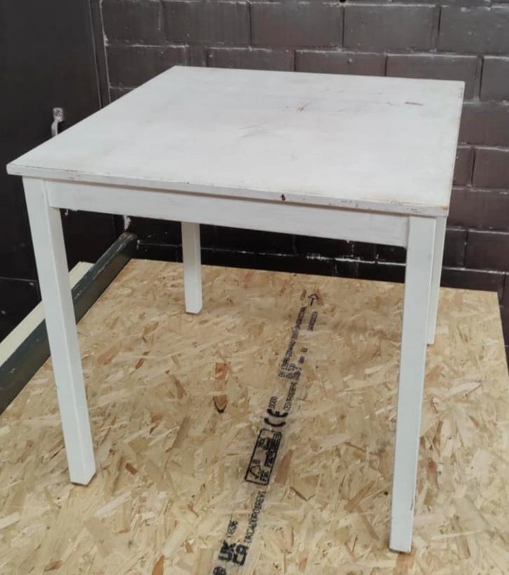 Tafeltje / 6 stuks te koop, Huis en Inrichting, Tafels | Bijzettafels, Hout, Ophalen