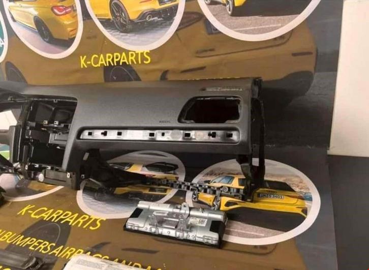 Airbag set VW Golf 7 VII 7.5 FACELIFT Origineel Dashboard, Auto-onderdelen, Overige Auto-onderdelen, Volkswagen, Gebruikt