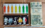 Canvasdoek flesjes / vespa / restaurantje aan €5 per stuk, Huis en Inrichting, Ophalen of Verzenden, Gebruikt
