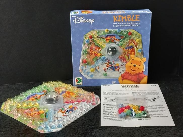 STOPZETTING VERZAMELING Kimble winnie de pooh, Hobby en Vrije tijd, Gezelschapsspellen | Bordspellen, Gebruikt, Ophalen of Verzenden