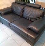 Lederen 2 zit, Huis en Inrichting, Ophalen, Zo goed als nieuw