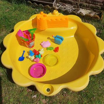 Jeu de Plein Air - Bac à Sable Tournesol convertible piscine disponible aux enchères