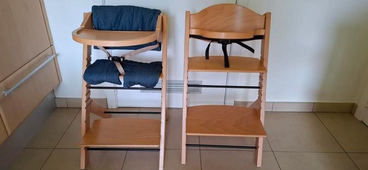 Trip trap Treppy, Kinderen en Baby's, Kinderstoelen, Gebruikt, Meegroeistoel, Aanschuifbaar, Afneembaar eetblad, Gordel(s), Ophalen