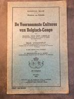 Boek de voornaamste cultures van Belgisch congo - 1951, Boeken, Ophalen of Verzenden