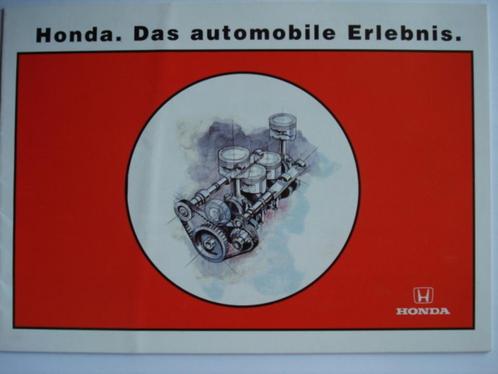 Honda Programm 1995 Brochure Catalogue Prospekt NSX CRX Prel, Boeken, Auto's | Folders en Tijdschriften, Gelezen, Honda, Verzenden