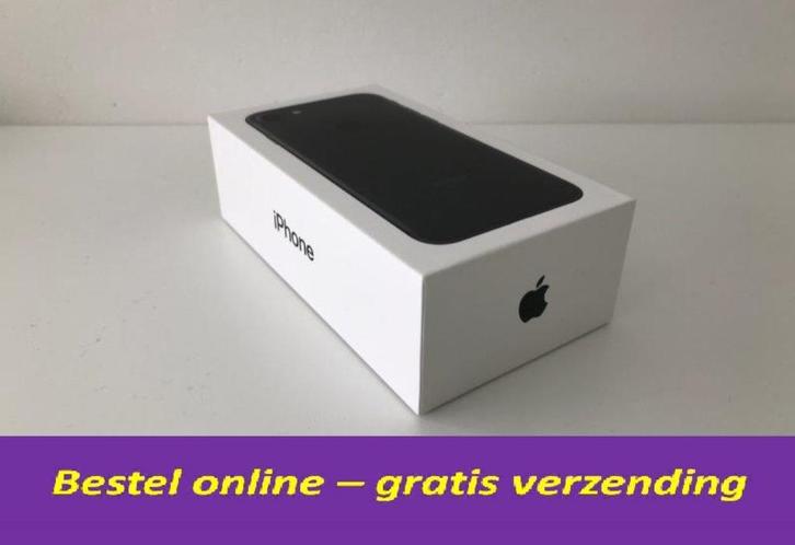 Apple Iphone 7 BLACK 32GB in verpakking, Telecommunicatie, Mobiele telefoons | Apple iPhone, Gebruikt, 32 GB, Zonder abonnement