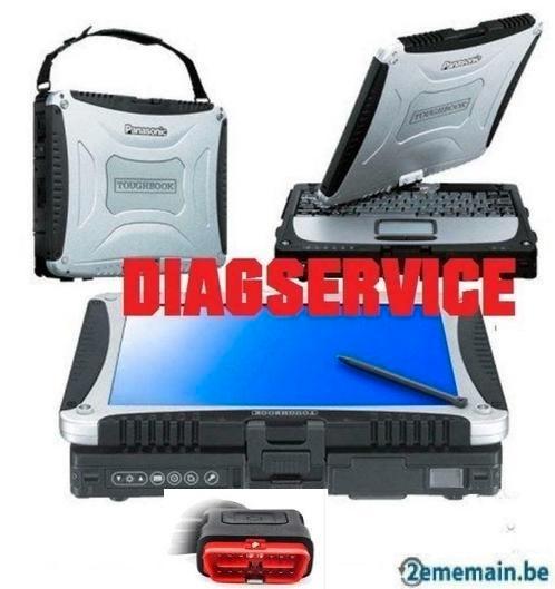 OUTIL PC DIAGNOSTIC COMPLET PANASONIC RUGGED AUTOCOM  2021, Auto diversen, Autogereedschap, Gebruikt, Ophalen