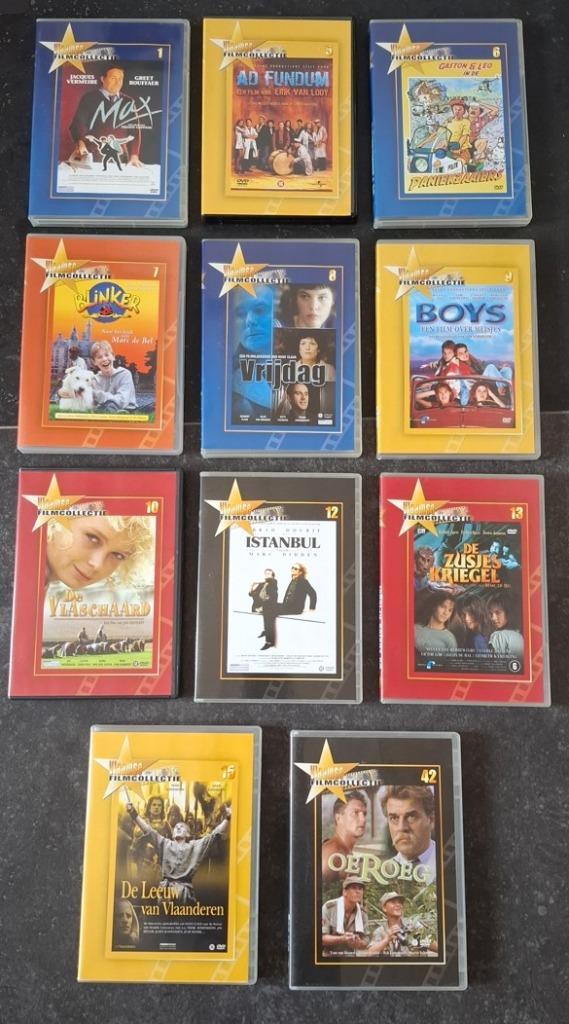 11 dvd's - vlaamse filmcollectie, Cd's en Dvd's, Dvd's | Nederlandstalig, Gebruikt, Film, Overige genres, Ophalen of Verzenden