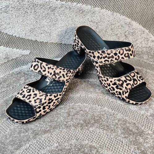 Mules pantoufles pour femmes Vital en imprimé léopard taille, Vêtements | Femmes, Chaussures, Sandales de bain, Enlèvement