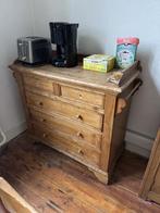 Houten Commode, Ophalen, Gebruikt, 100 tot 150 cm, 100 tot 150 cm