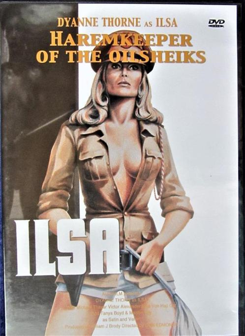 DVD CULT- ILSA, HAREMKEEPER OF THE OILSHEIKS (DYANNE THORNE), Cd's en Dvd's, Dvd's | Actie, Zo goed als nieuw, Overige genres
