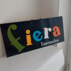 publicité FIERA limonades, Enlèvement ou Envoi, Utilisé, Panneau publicitaire