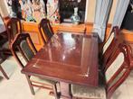 Tafel en stoelen, Huis en Inrichting, Ophalen, Zo goed als nieuw