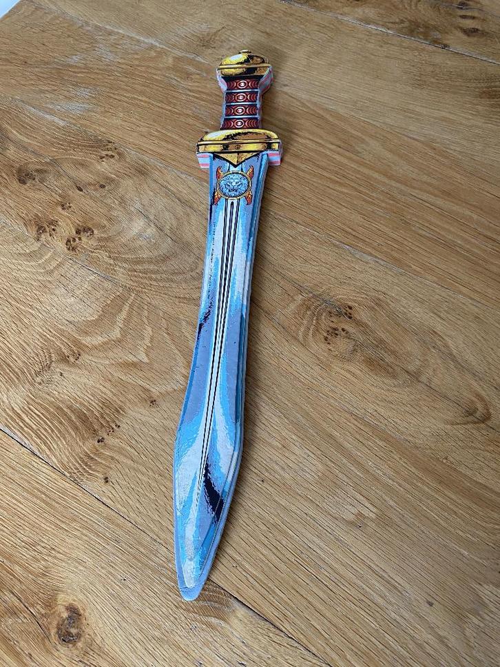 Romeins zwaard Liontouch kids in rubber, Collections, Jouets, Utilisé, Enlèvement ou Envoi