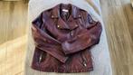 Veste similu cuir couleur prune-peu mise-"Cassis-T 42, Vêtements | Femmes, Enlèvement ou Envoi, Comme neuf, Taille 42/44 (L)