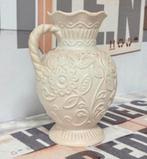 Vase antique XL 1945 Bay-West Germany céramique crème 30 cm, Enlèvement ou Envoi