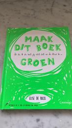 Maak dit boek GROEN. (Lannoo), Boeken, Hobby en Vrije tijd, Ophalen, Elise De Rijck, Nieuw, Scrapbooking en Knutselen