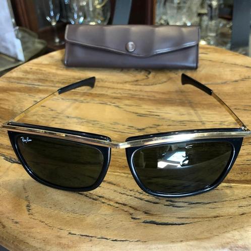 Vintage zonnebril B&L Ray-Ban Olympian L1000 zwart Olymp04, Handtassen en Accessoires, Zonnebrillen en Brillen | Heren, Zo goed als nieuw